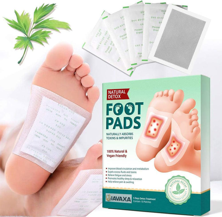 Premium Natural Detox Foot Patches For Weight Loss & Overall Wellness Pack Of 10[BUY 1 GET 1]