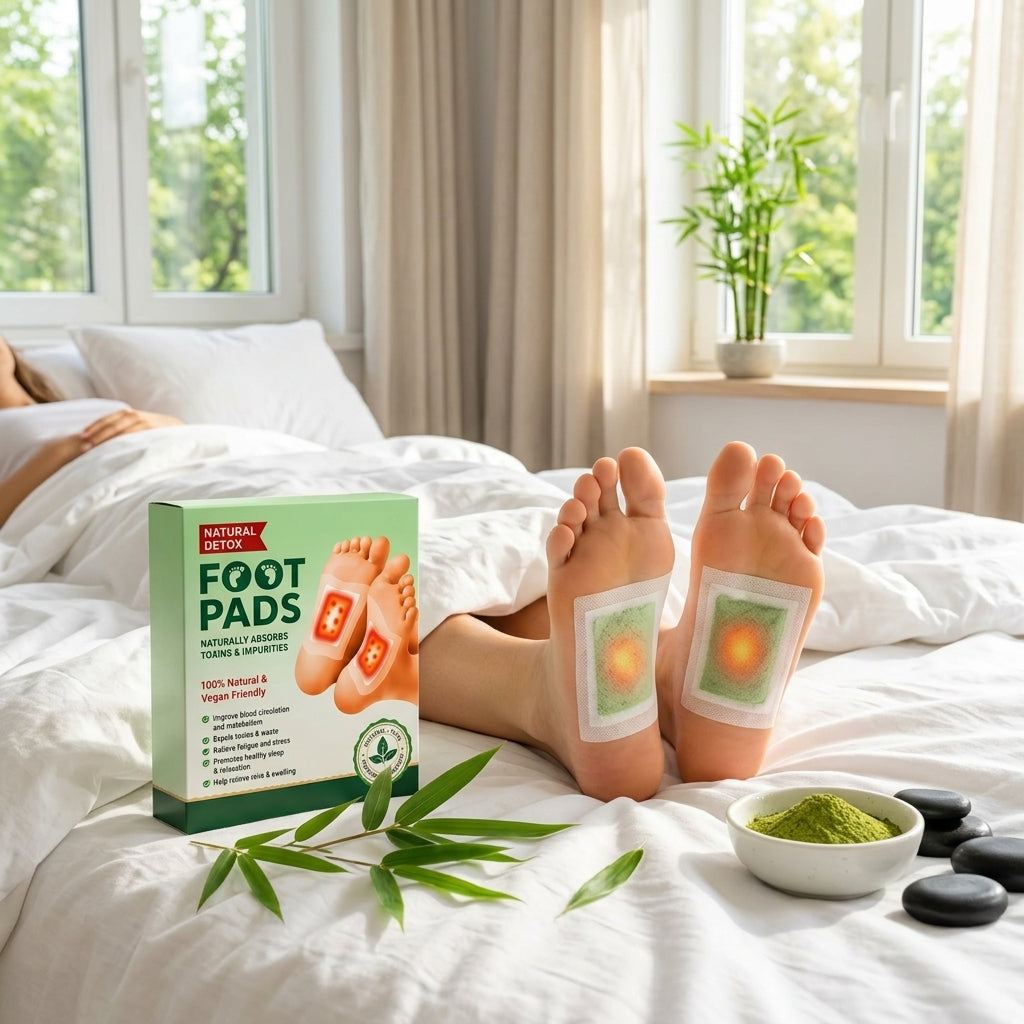 Premium Natural Detox Foot Patches For Weight Loss & Overall Wellness